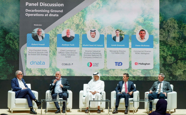 Cobus at the Emirates Sustainability Conference